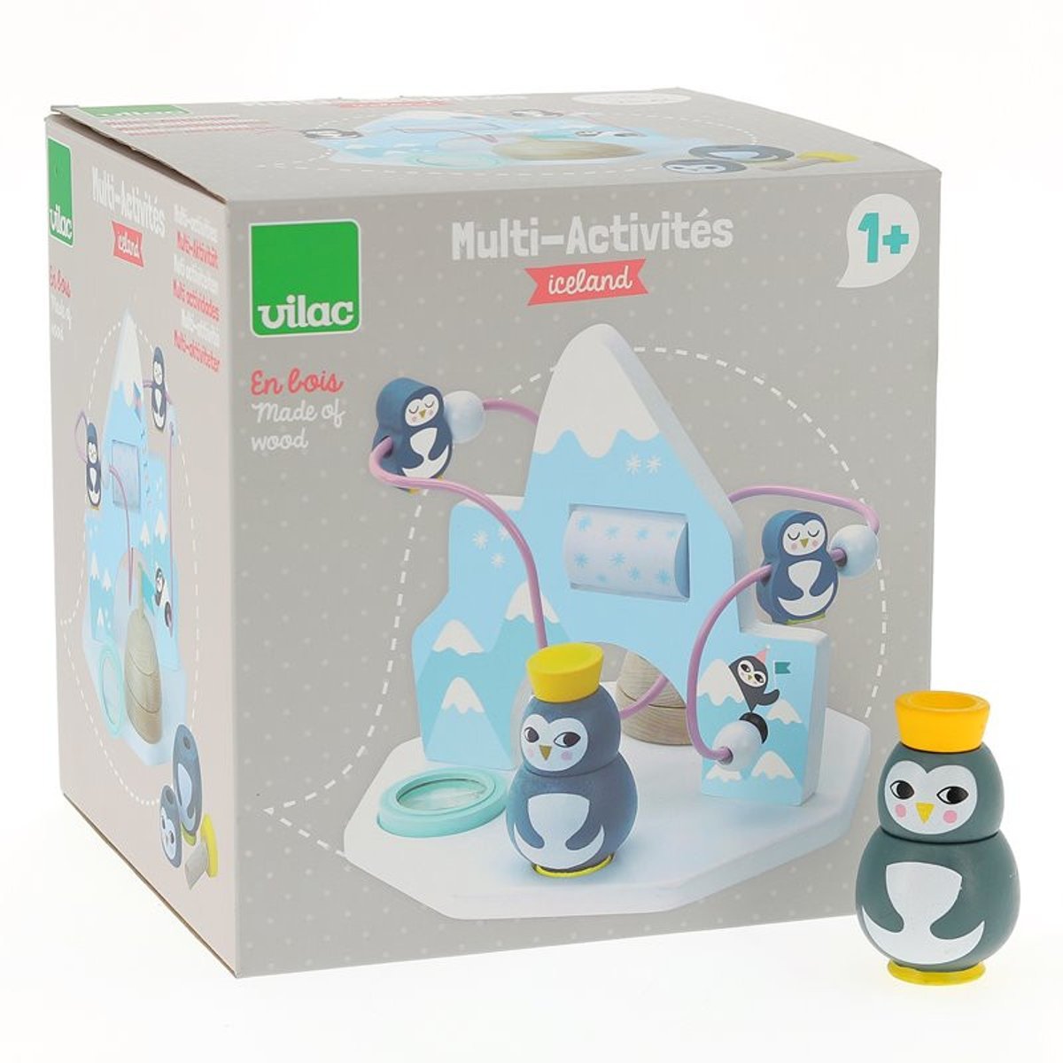 Igloo multi-activités M. Carlslund bleu, VILAC