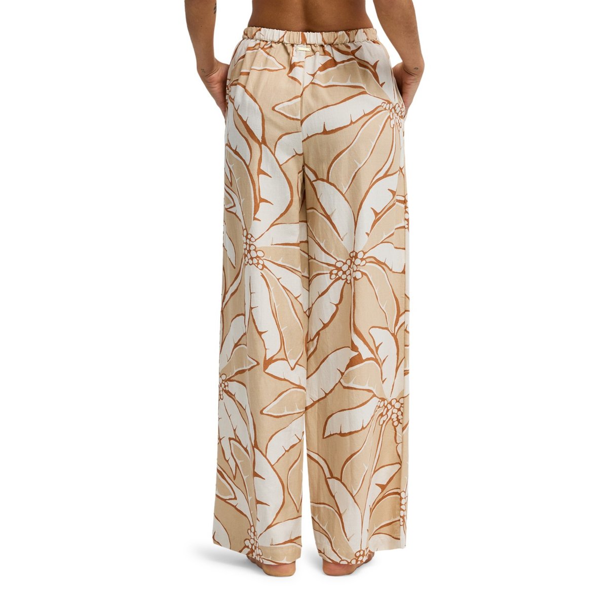 Pantalon taille élastique TROPIC BREEZE beige stone, BILLABONG