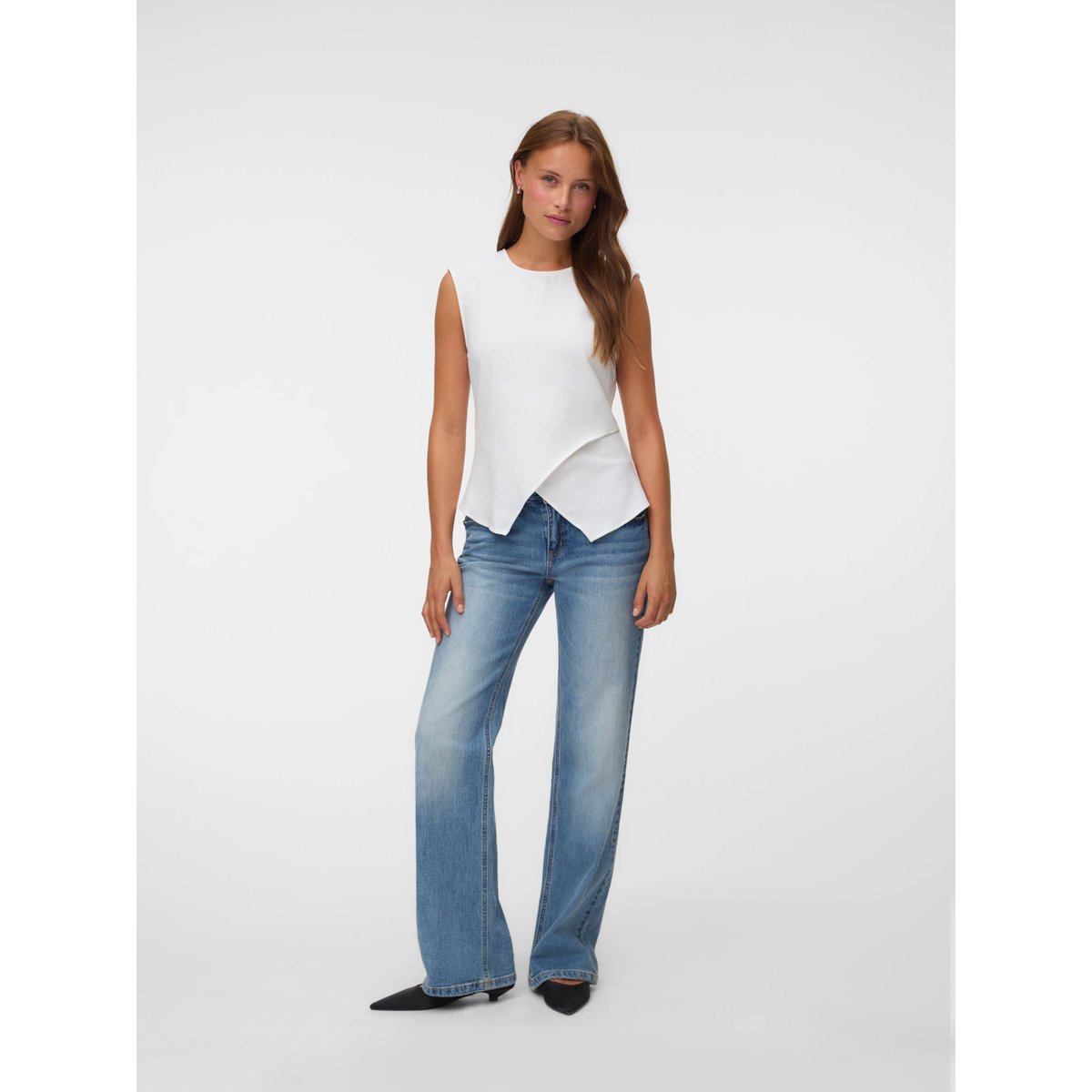 Top cloud dancer, VERO MODA