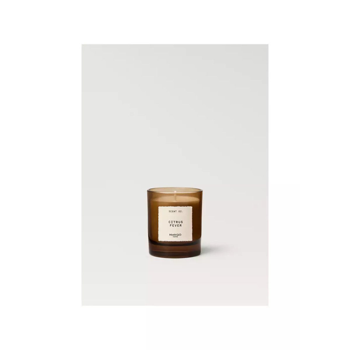 Bougie parfumée CITRUS FEVER 200 g marron, MANGO HOME