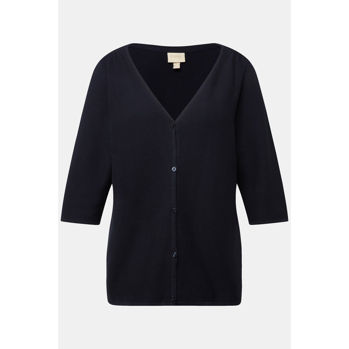 Cardigan en coton bio marine, ULLA POPKEN
