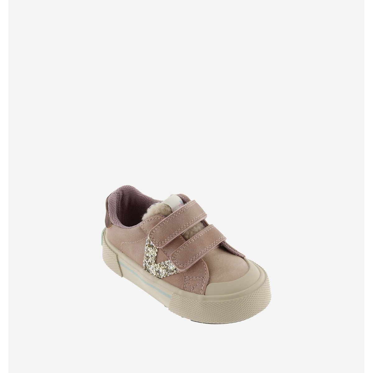Zapatillas con velcro TRIBU rosa , VICTORIA