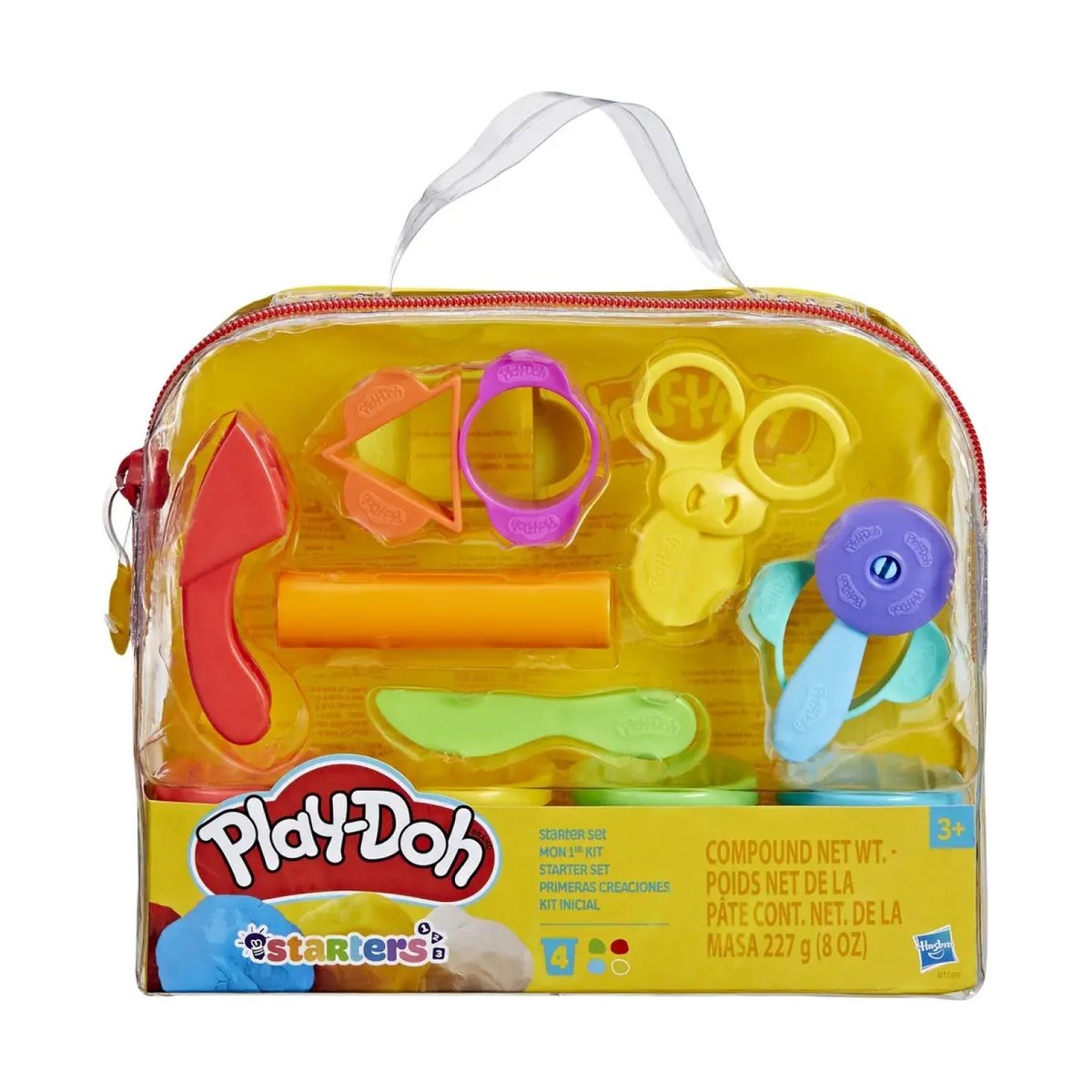 Kit de démarrage Play-Doh avec 4 boîtes et des accessoires multicolore, HASBRO