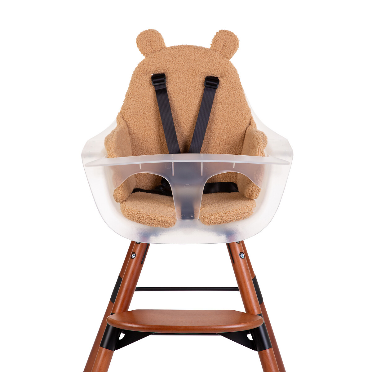Coussin pour chaise haute evolu beige, CHILDHOME
