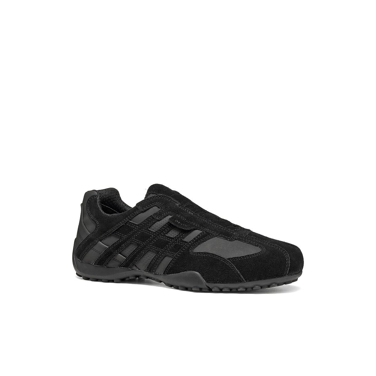 Zapatillas transpirables para ponerte sin manos, SNAKE negro, GEOX