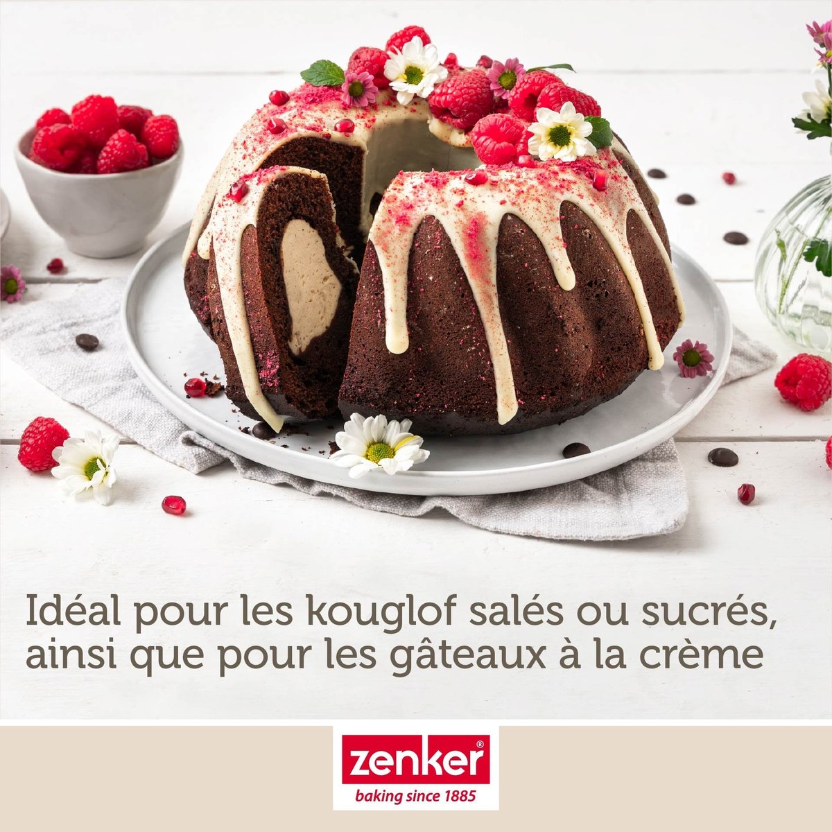 Moule à kouglof 22 cm PERFECTBACK+ noir, ZENKER