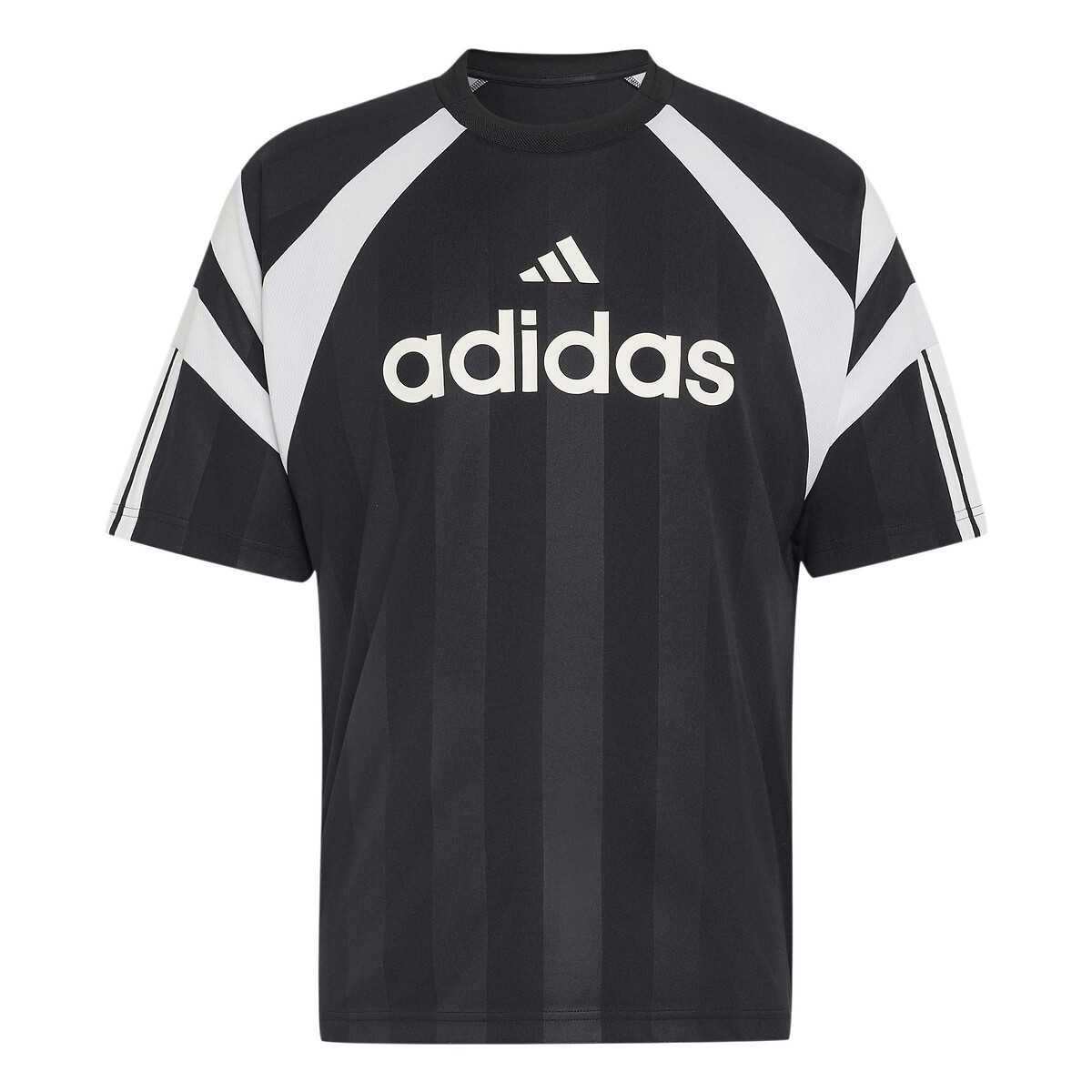 T-shirt manches courtes, en jersey, HOUSE OF TIRO noir, ADIDAS SPORTSWEAR