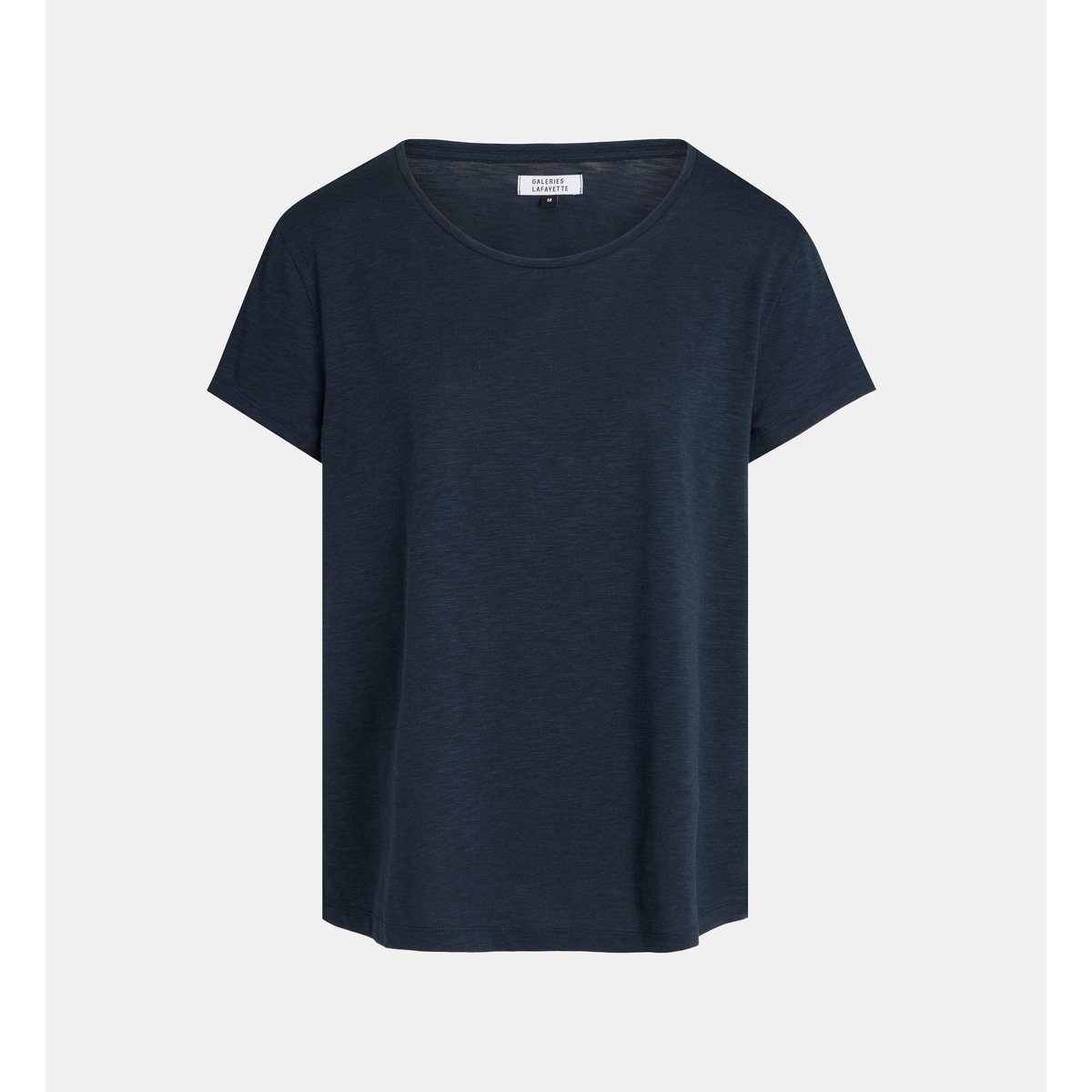 T-shirt noris r droit coton mélangé bleu marine, GALERIES LAFAYETTE