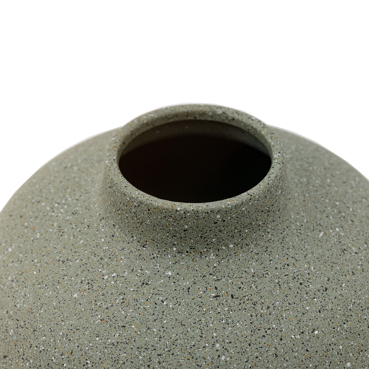Goa 21cm Cast Metal Vase green, ÉDITÉ