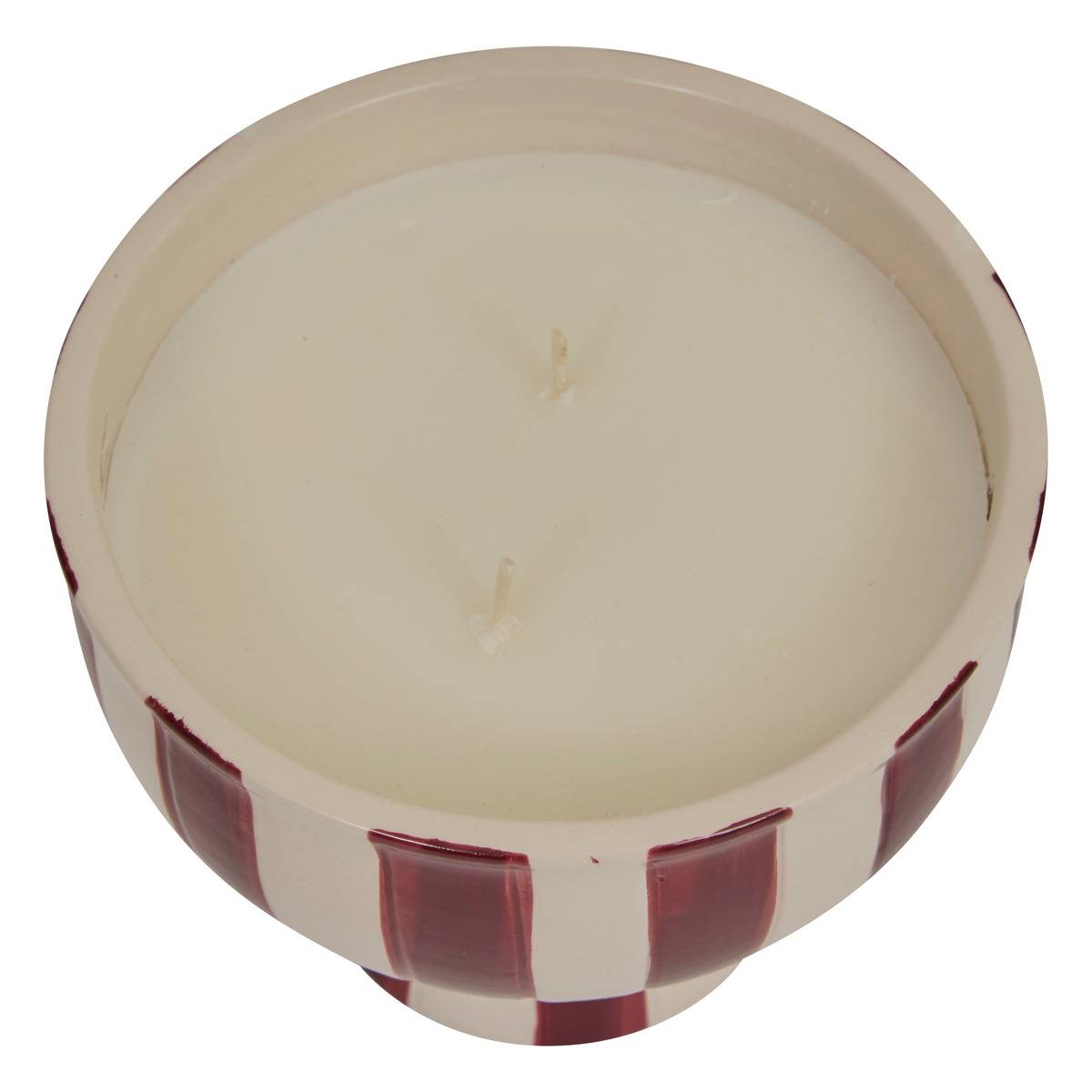 Bougie parfumée Chéri 310g pot céramique CHERI jaune, ATMOSPHERA