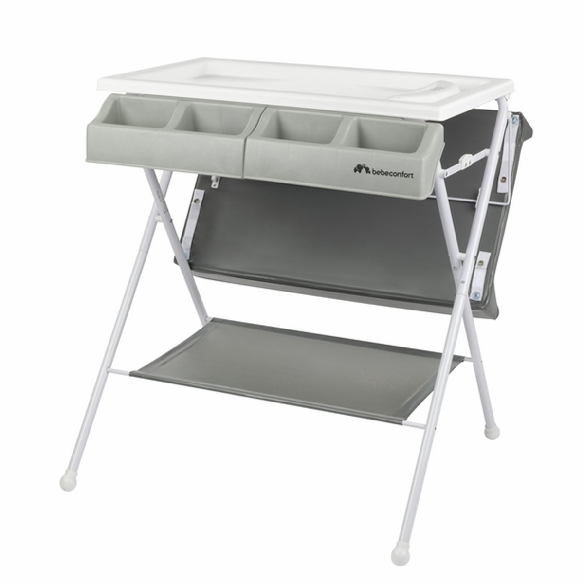 Table à langer et baignoire 2 en 1 Baltic mist gray, BEBECONFORT