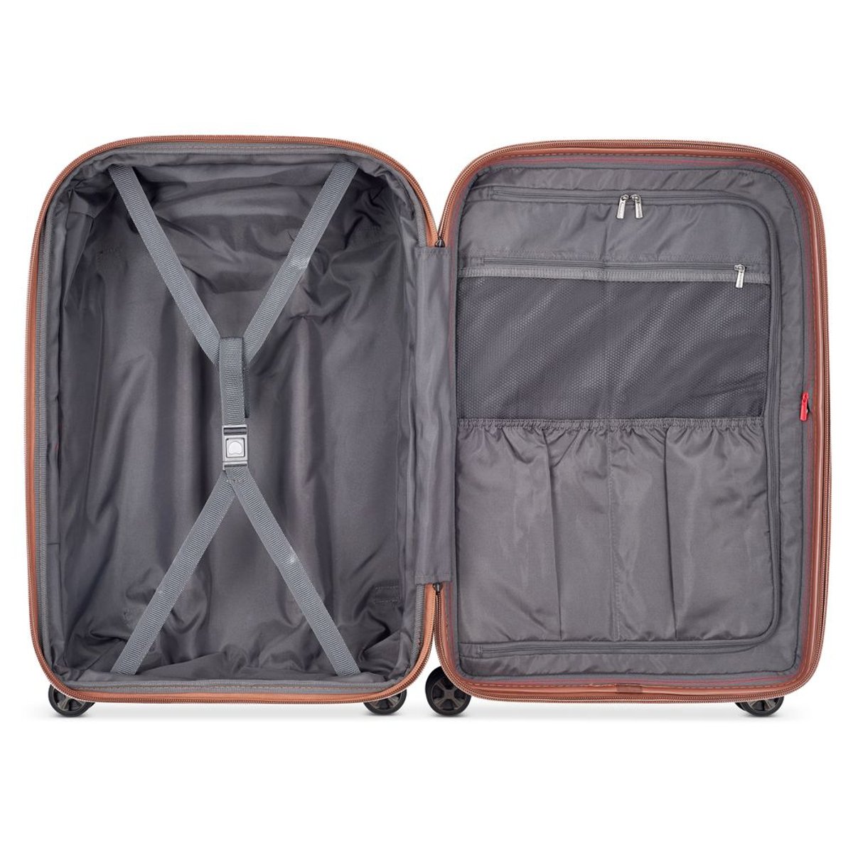 Valise L CARROUSEL noir, DELSEY PARIS