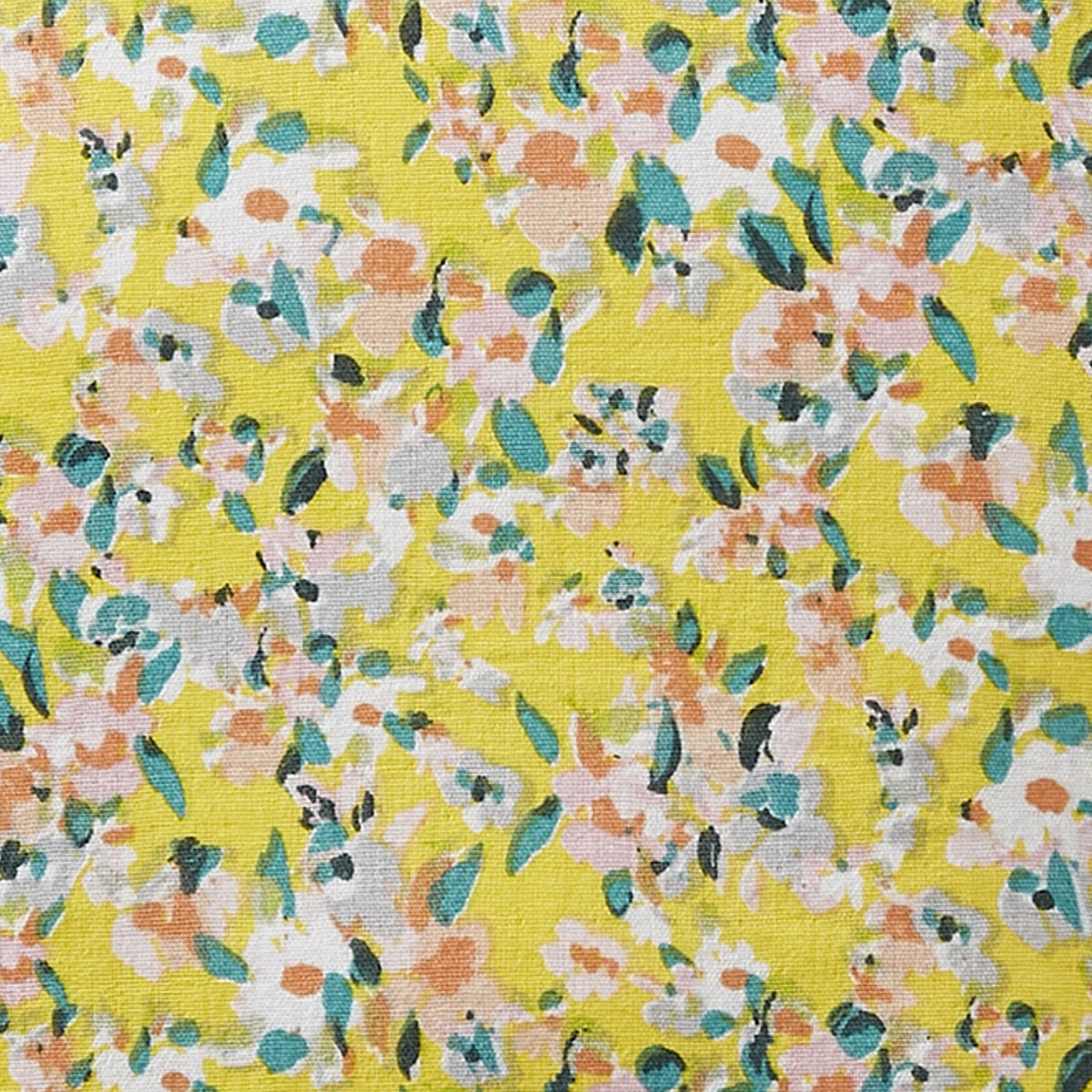 Coussin avec passepoil 40x60 cm Gaze de Coton Mam jaune, EDEN