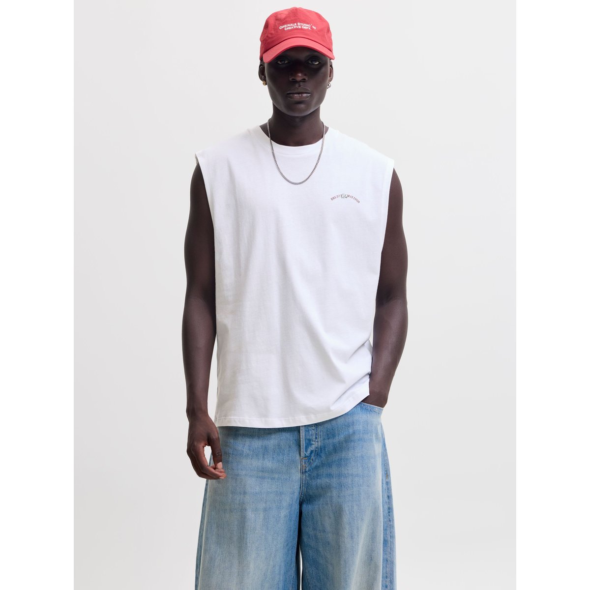 Débardeur bright white 1, JACK & JONES