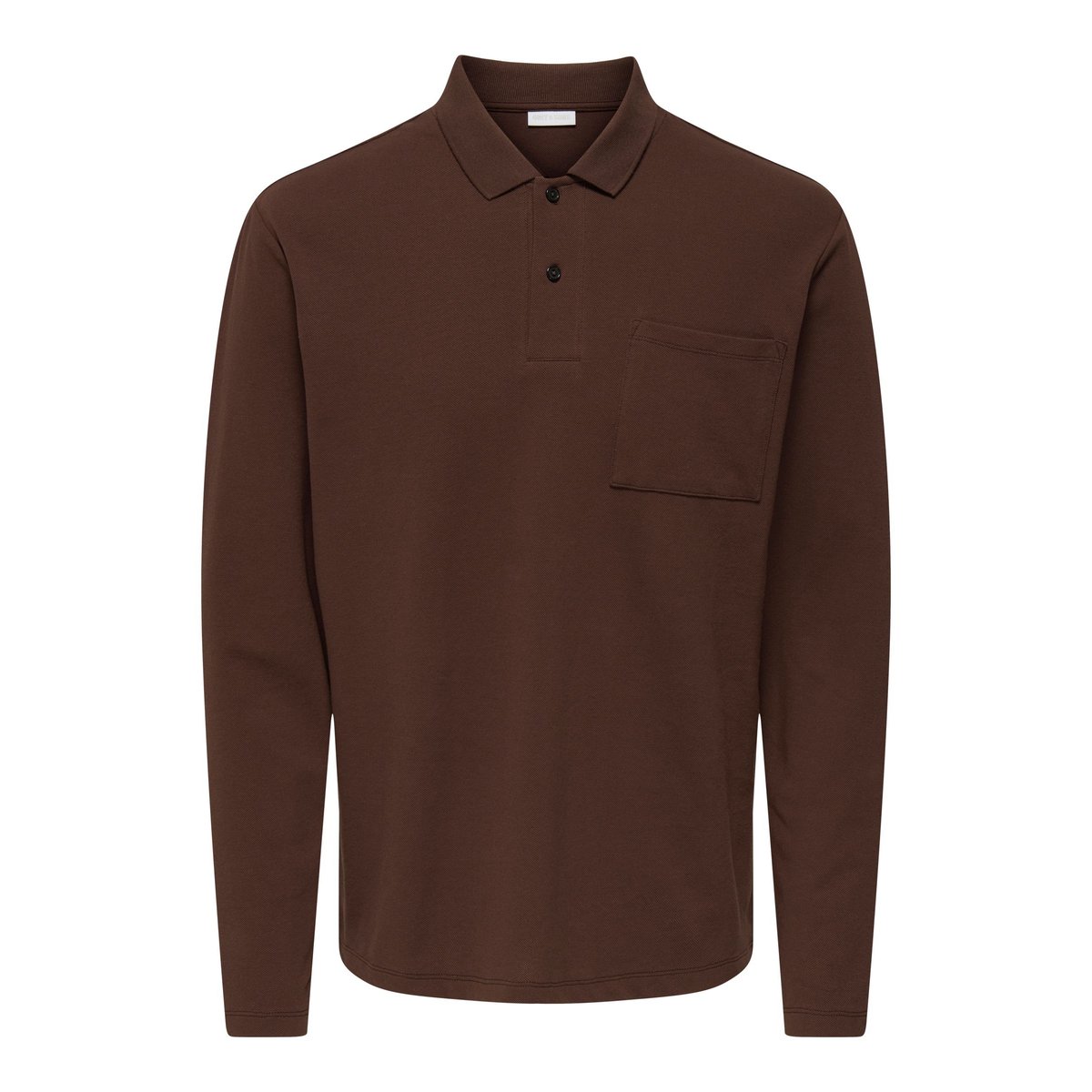 Polo rouge - deep mahogany, ONLY & SONS