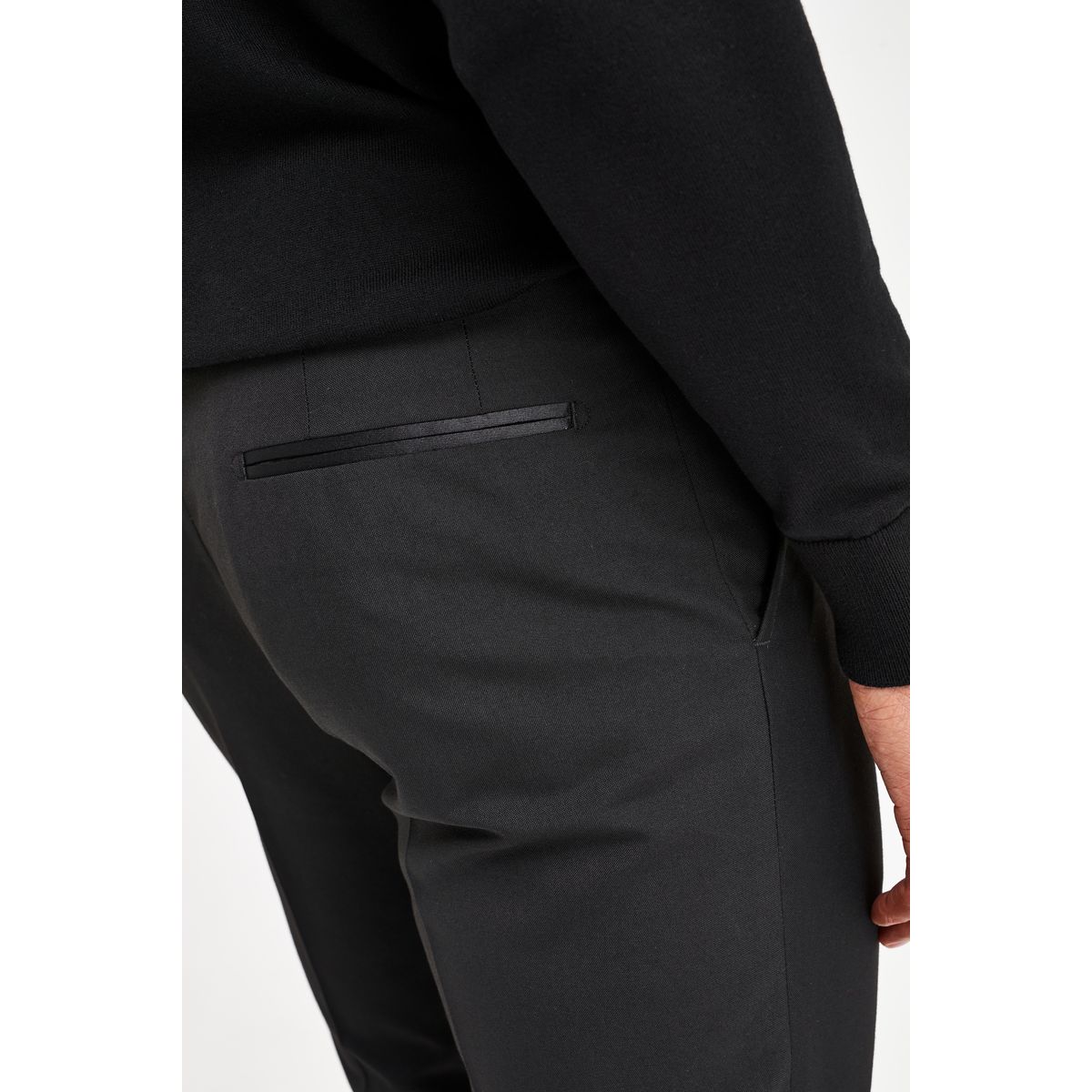 Pantalon de costume smoking noir, NEXT
