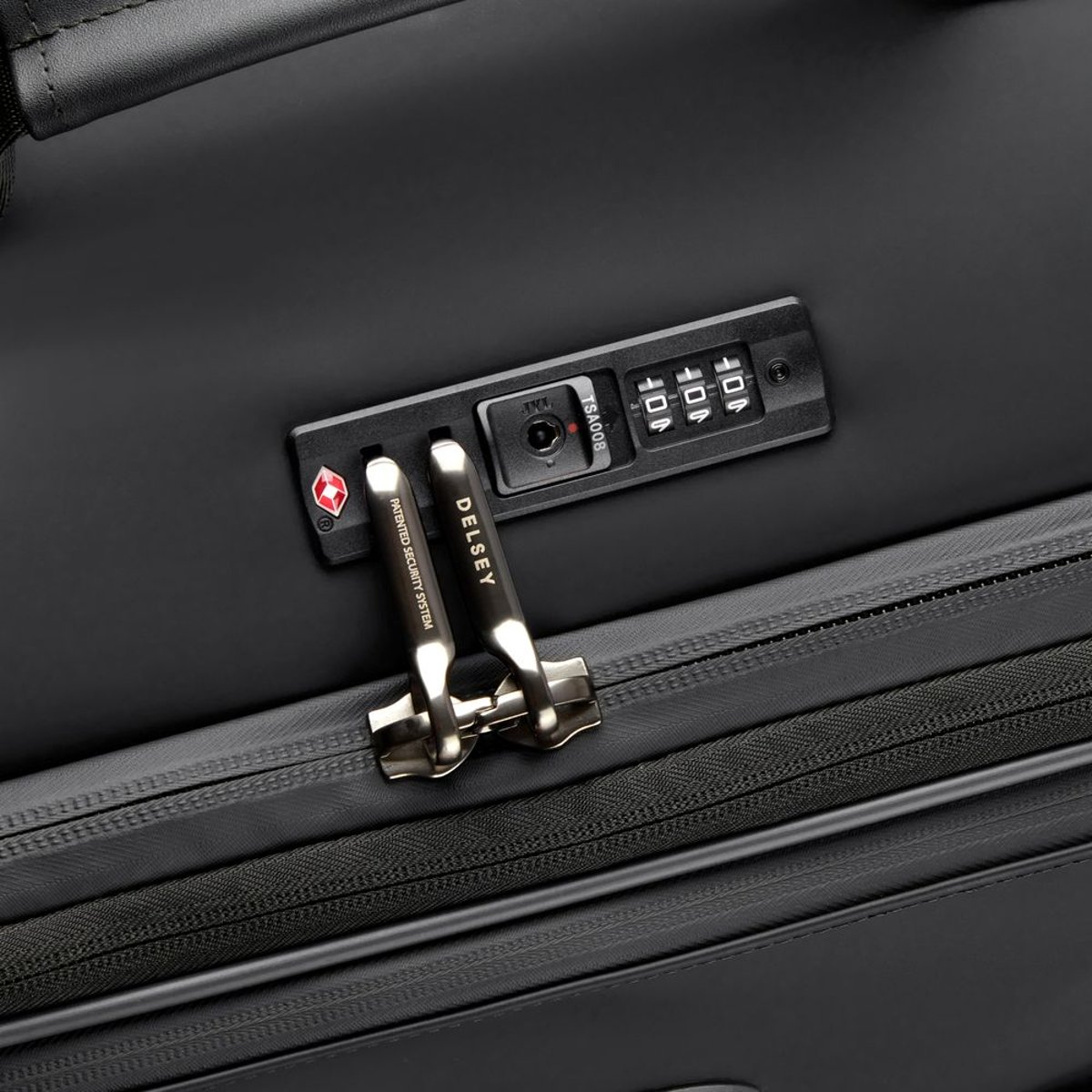 Valise L TURENNE SOFT noir, DELSEY PARIS