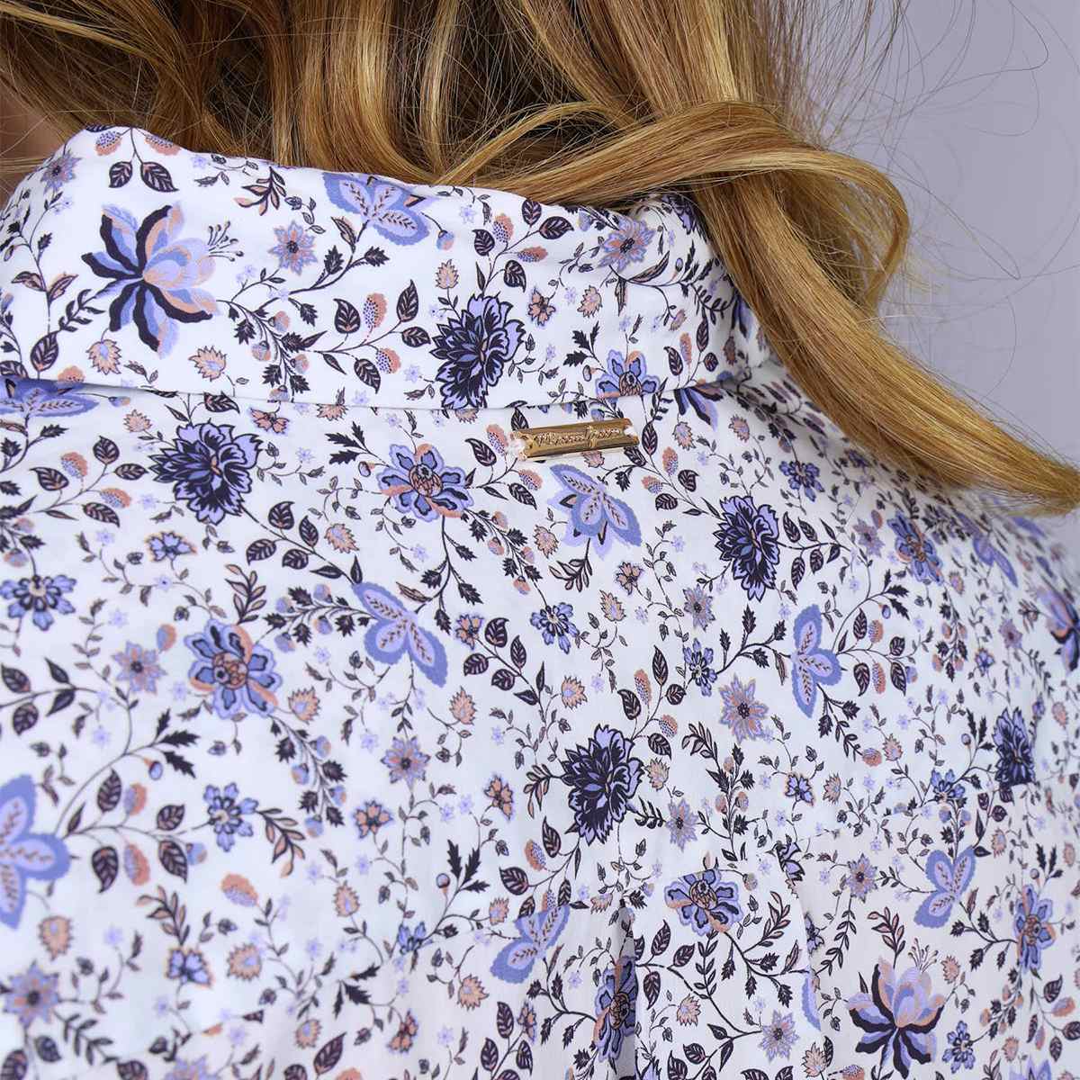 Chemise Emilia bleu, MISE AU GREEN