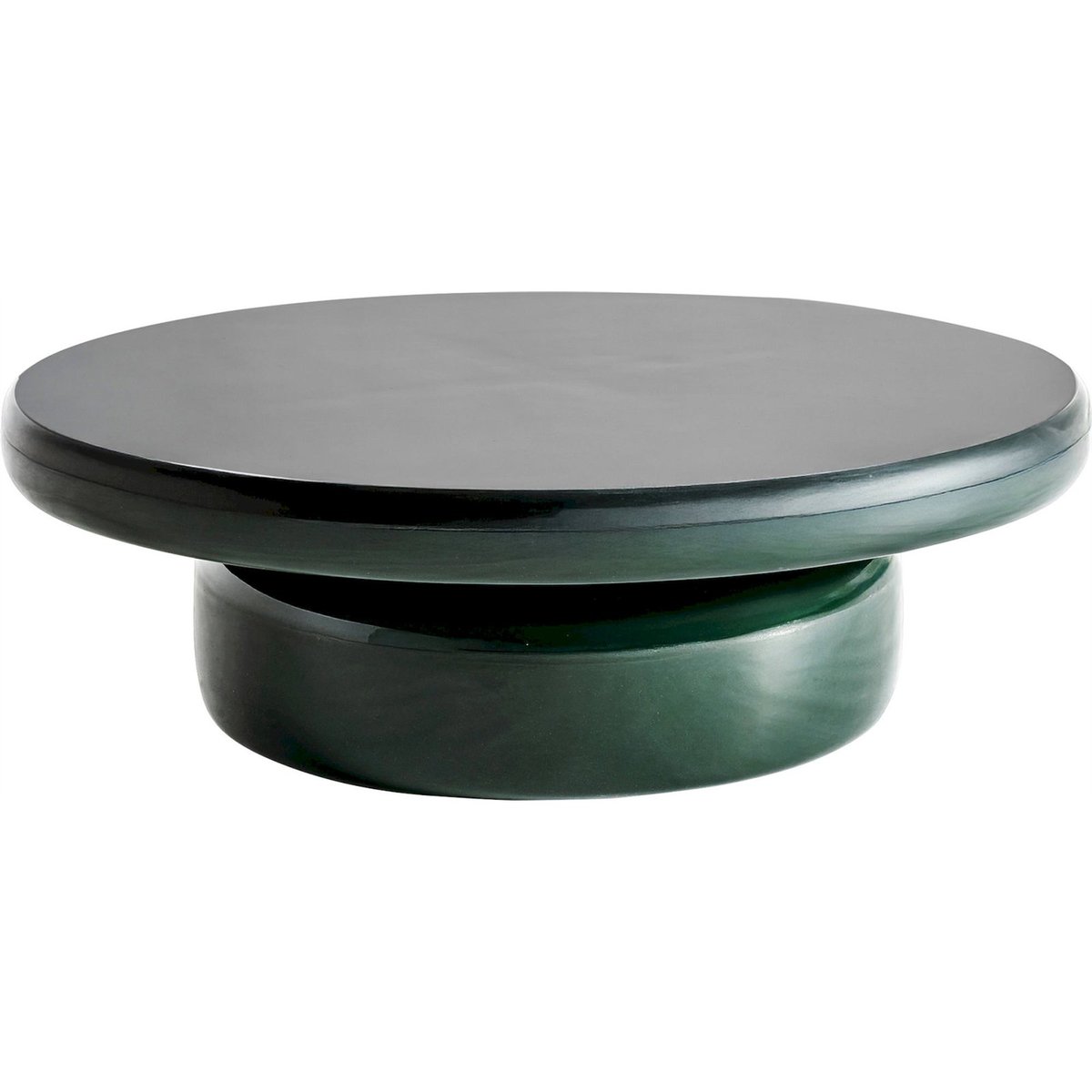 Table basse carrée en bois, Contemporaine crème brillant contemporain, RECOLLECTION