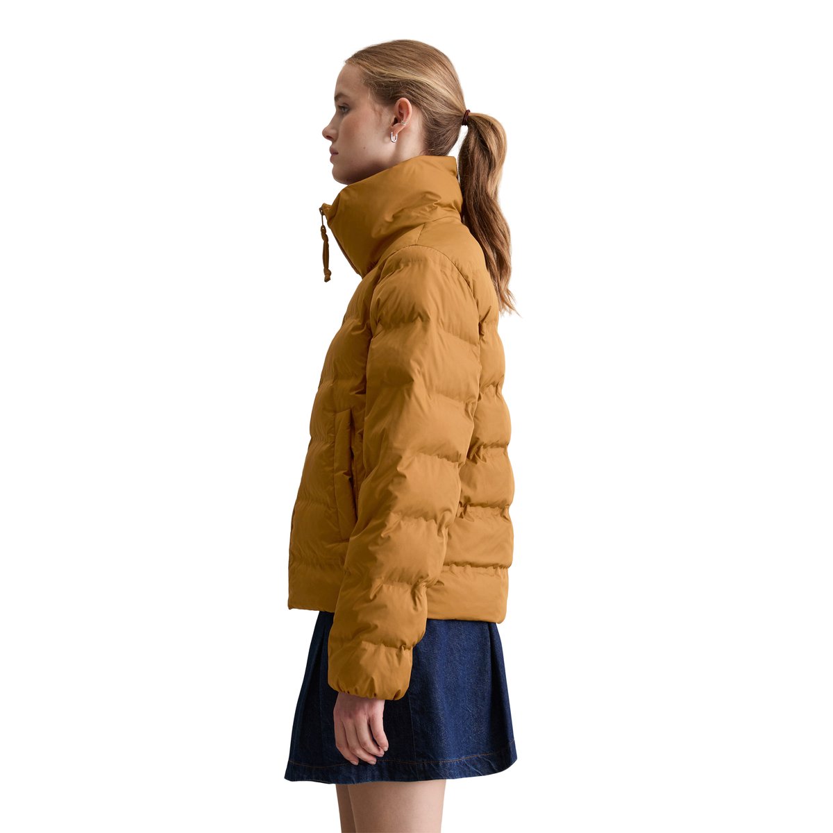Veste tampon regular avec surface hydrofuge marron, MARC O’POLO DENIM