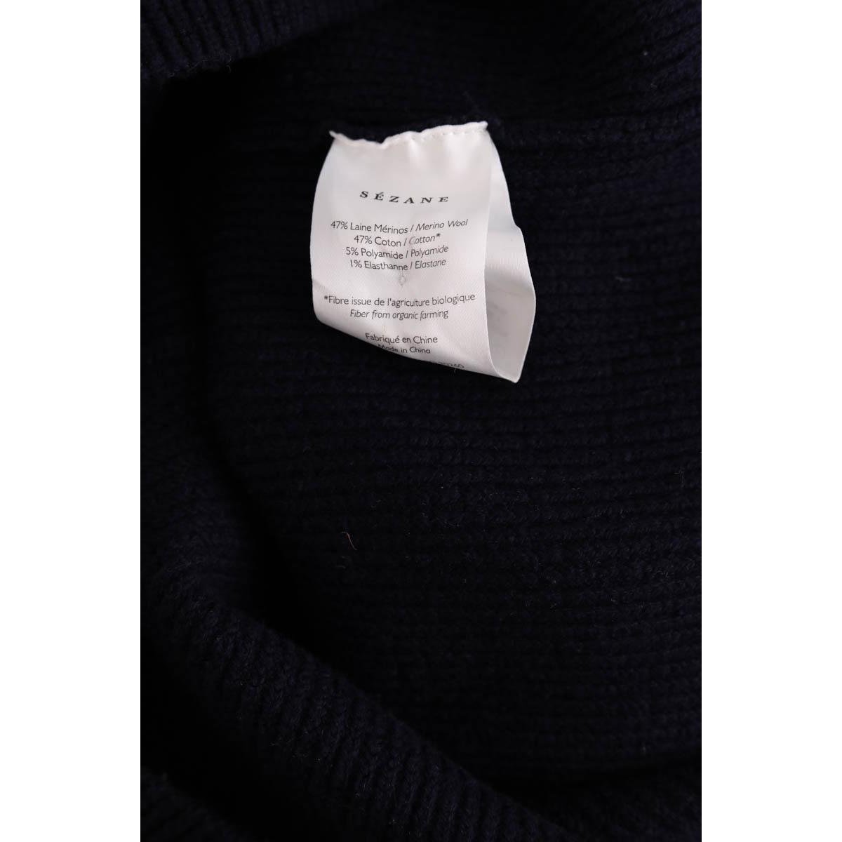 Pull - Très Bon État marine, SEZANE