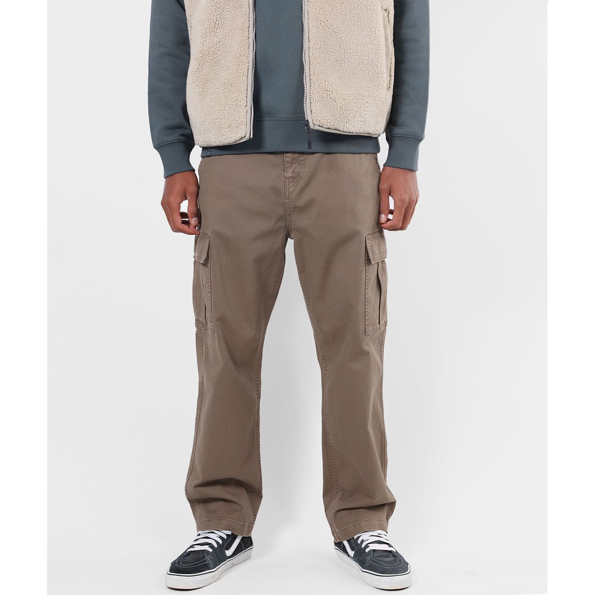 Pantalon cargo CARGO deep brown, OXBOW