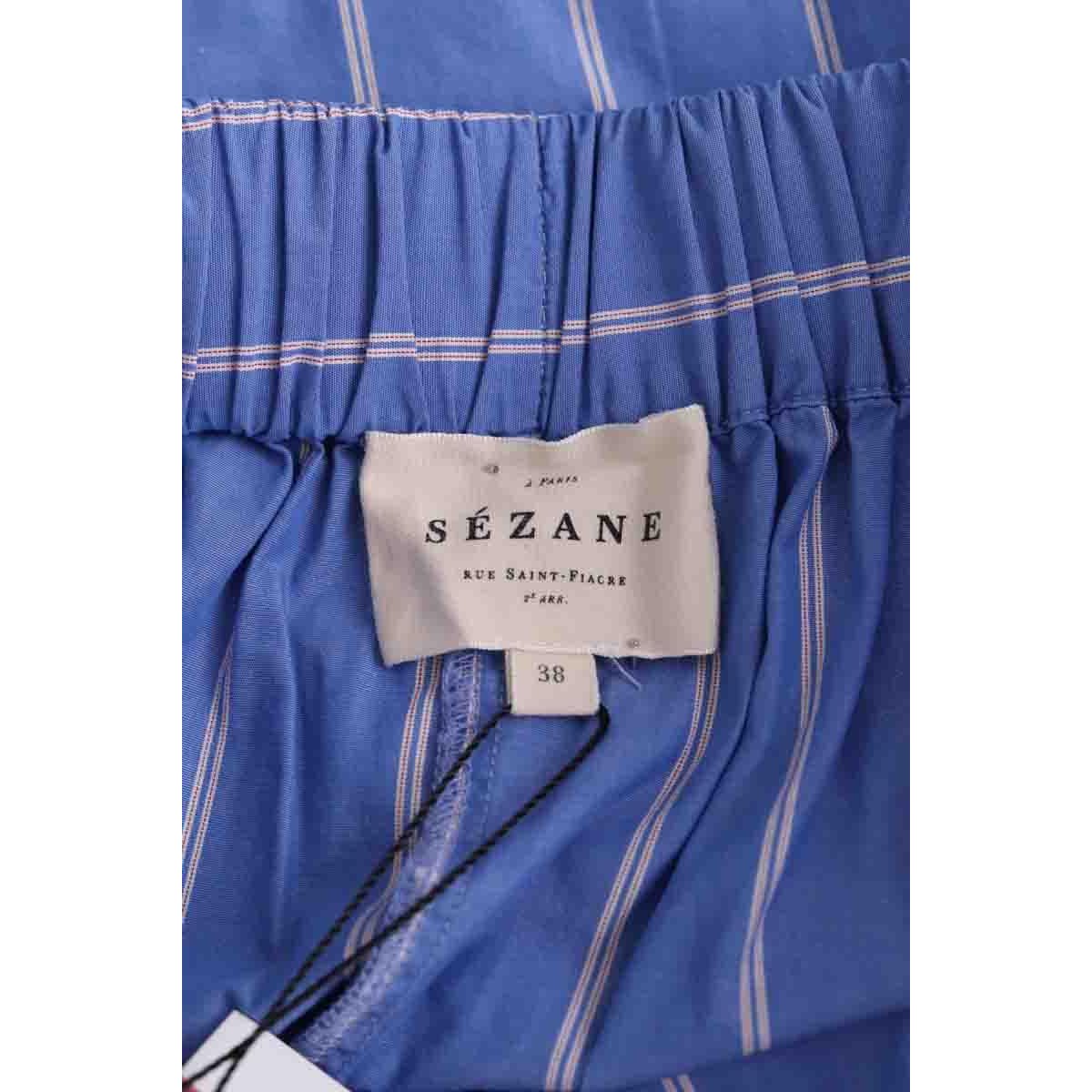 Bermuda - Très Bon État bleu, SEZANE