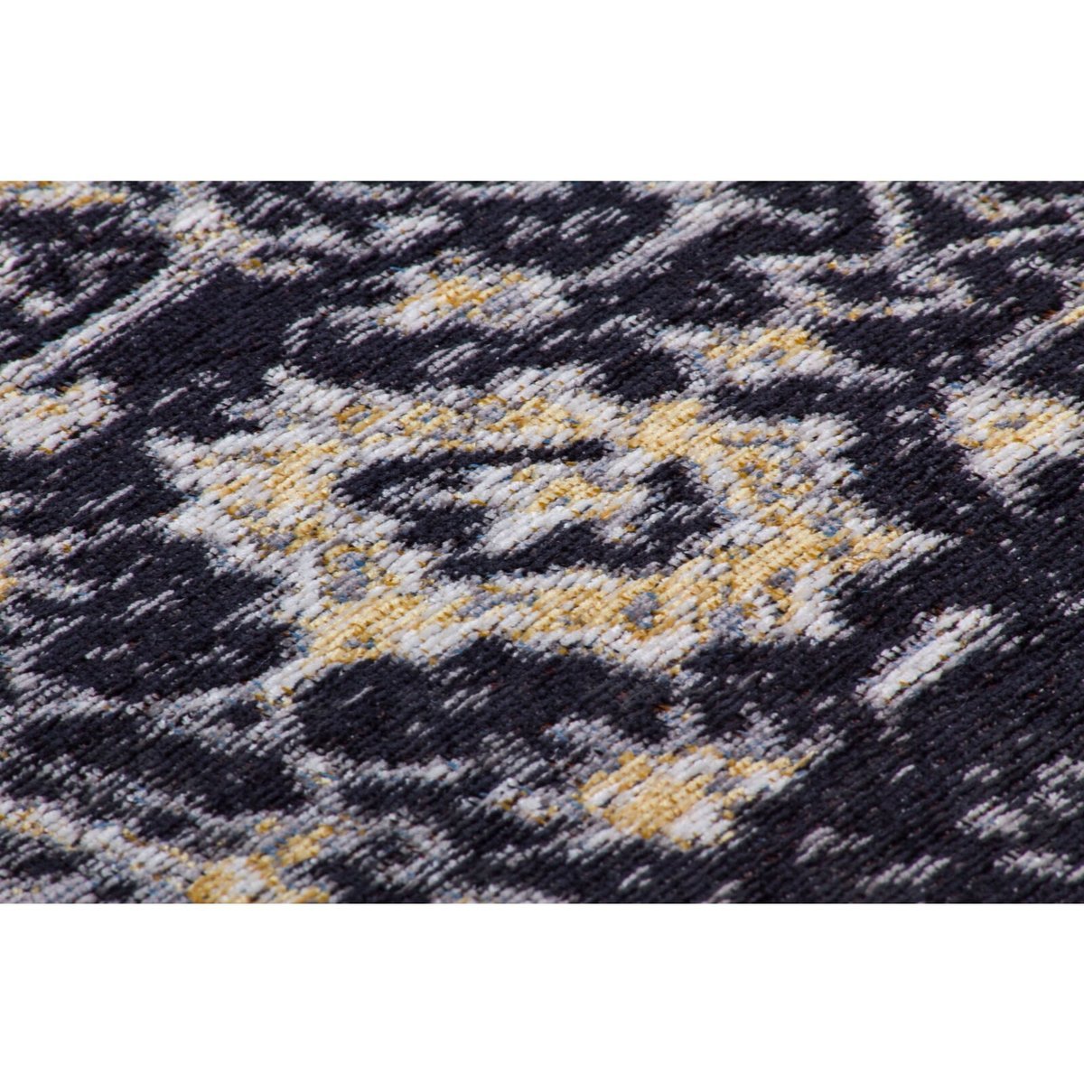 Tapis tissé rectangulaire motif oriental multicolore, bleu, ARTE ESPINA