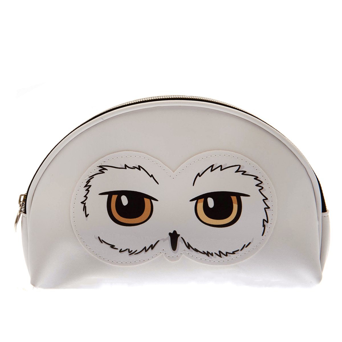 Ensemble de trousse de toilette motif/style Hedwige et lettre de Poudlard blanc / marron / noir, HARRY POTTER