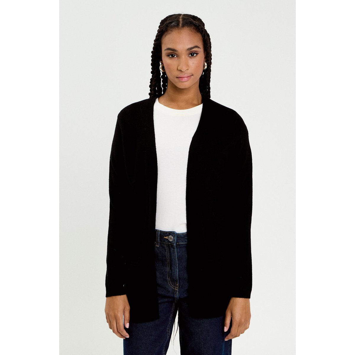 Gilet manches longues noir, CACHE CACHE