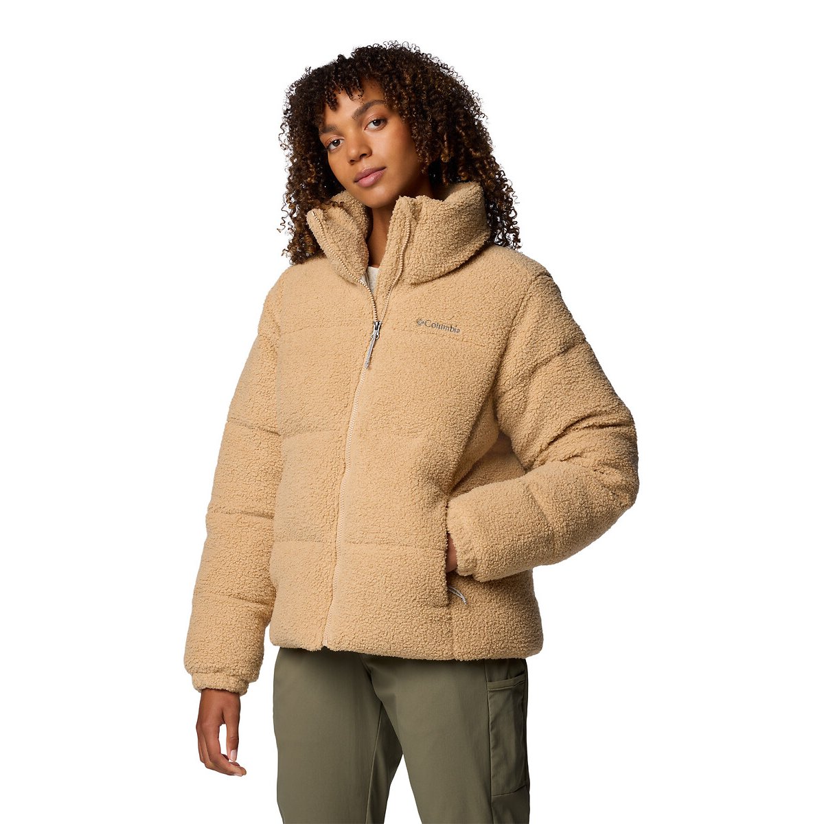 Puffect™ Sherpa Padded Jacket beige, COLUMBIA