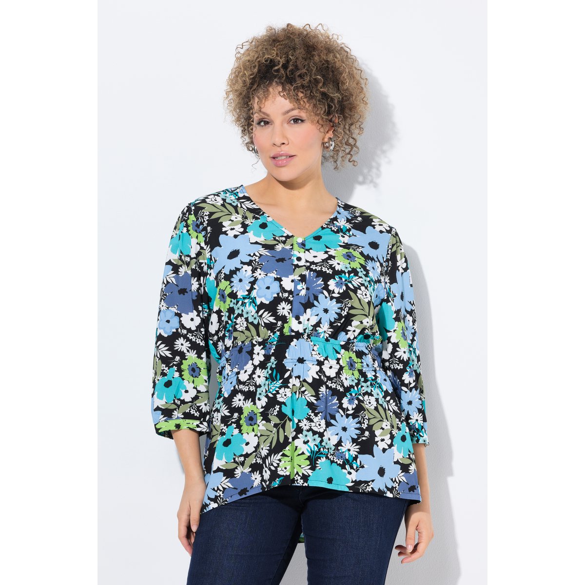 Blouse noir, ULLA POPKEN