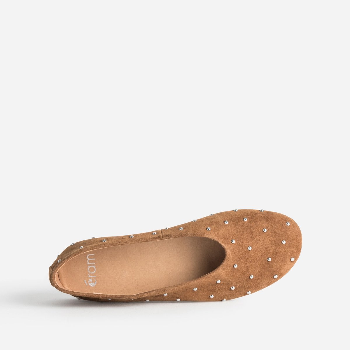 Ballerine en cuir DOLCITI camel, ERAM