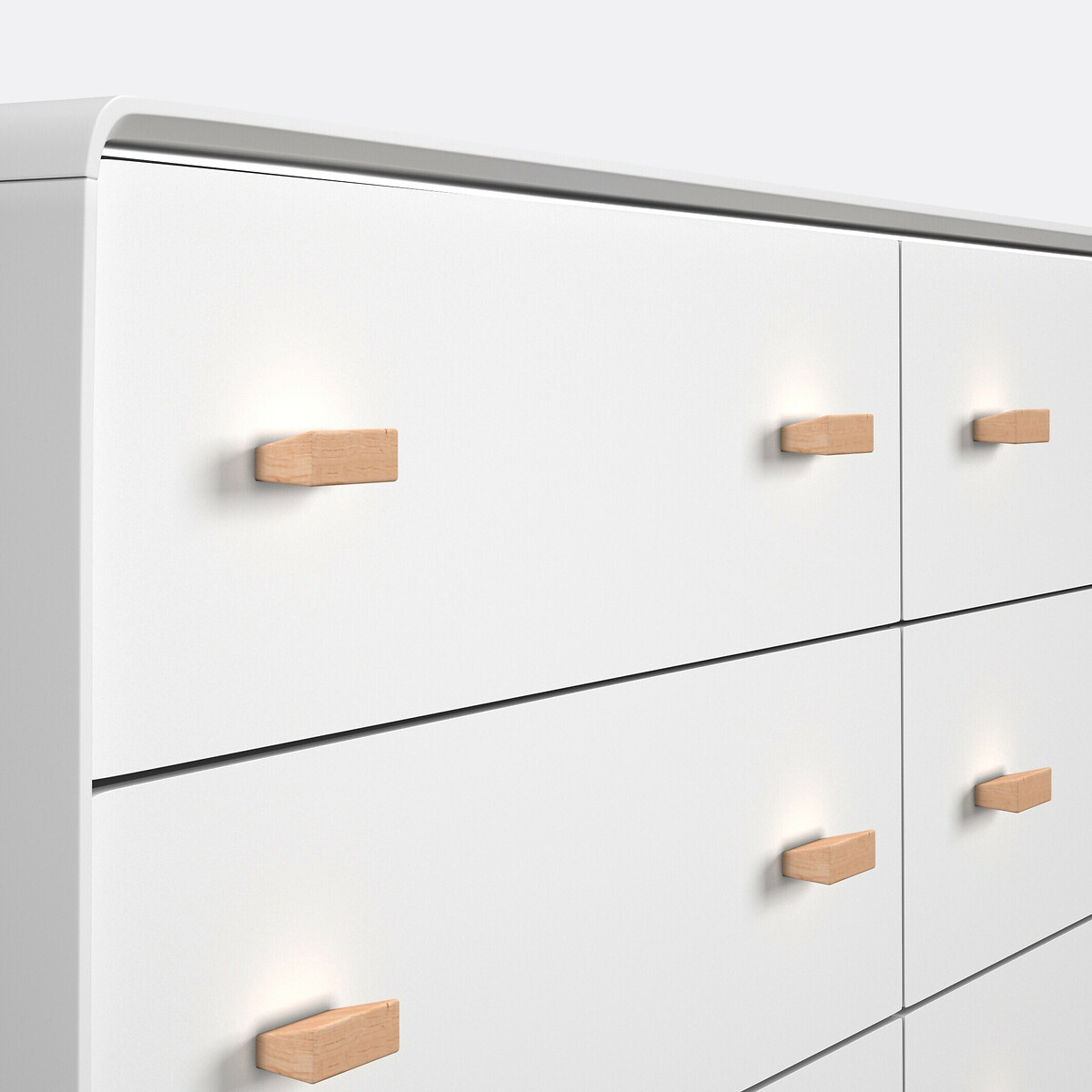 Kommode JIMI, 6 Schubladen weiss, LA REDOUTE INTERIEURS