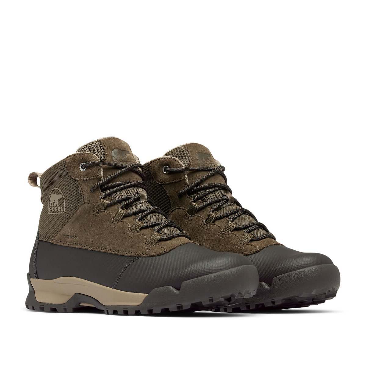 Boots imperméables BUXTON™ LITE LACE PLUS marron/noir, SOREL