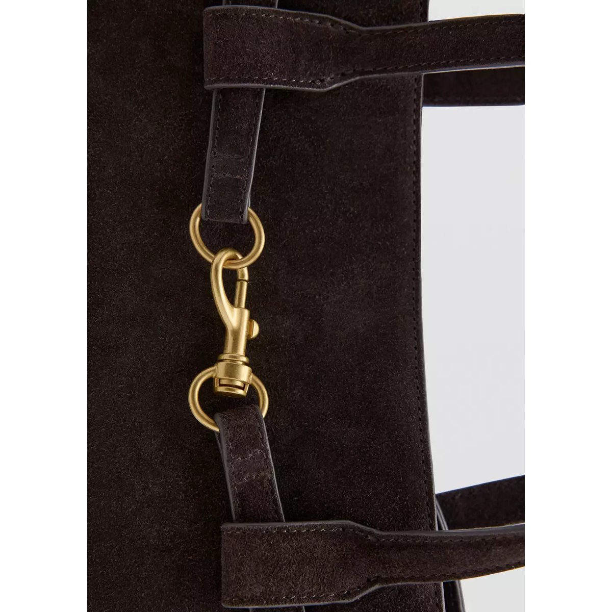 SHOULDER BAG CHUS chocolat, MANGO