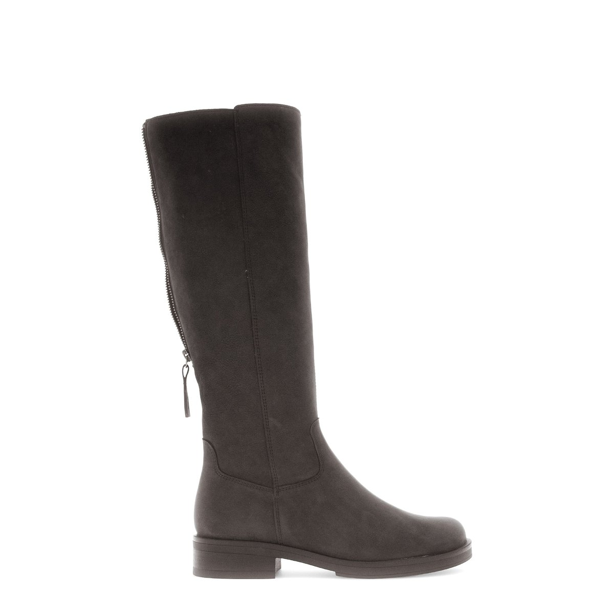 Bottes en cuir à talon décroché gris, GABOR