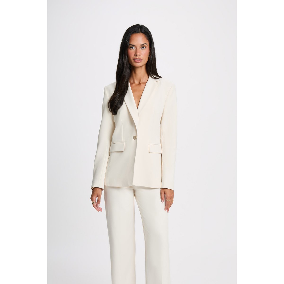 Veste sans manches creme, MORGAN