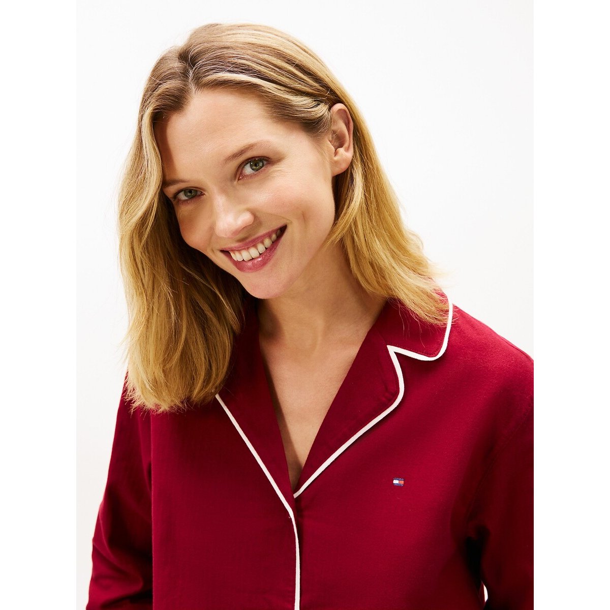 Haut de pyjama rouge, TOMMY HILFIGER