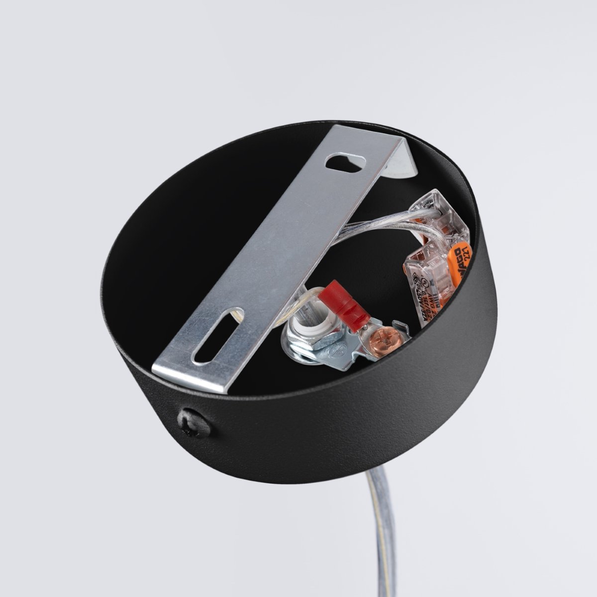 Suspension Aluminium Noir LED 1 Farge noir, EDEN
