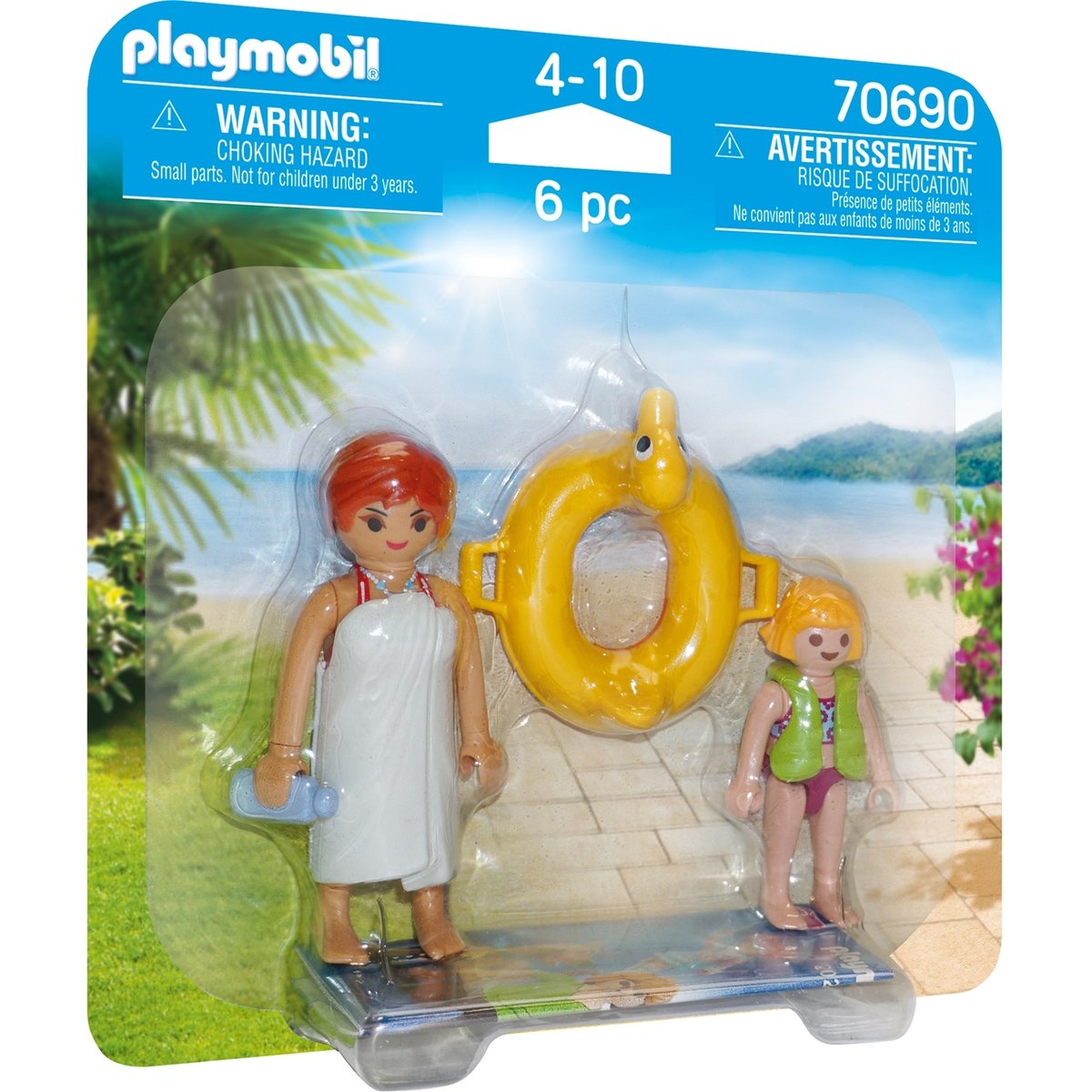 DuoPack Baigneurs du parc aquatique multicolore, PLAYMOBIL