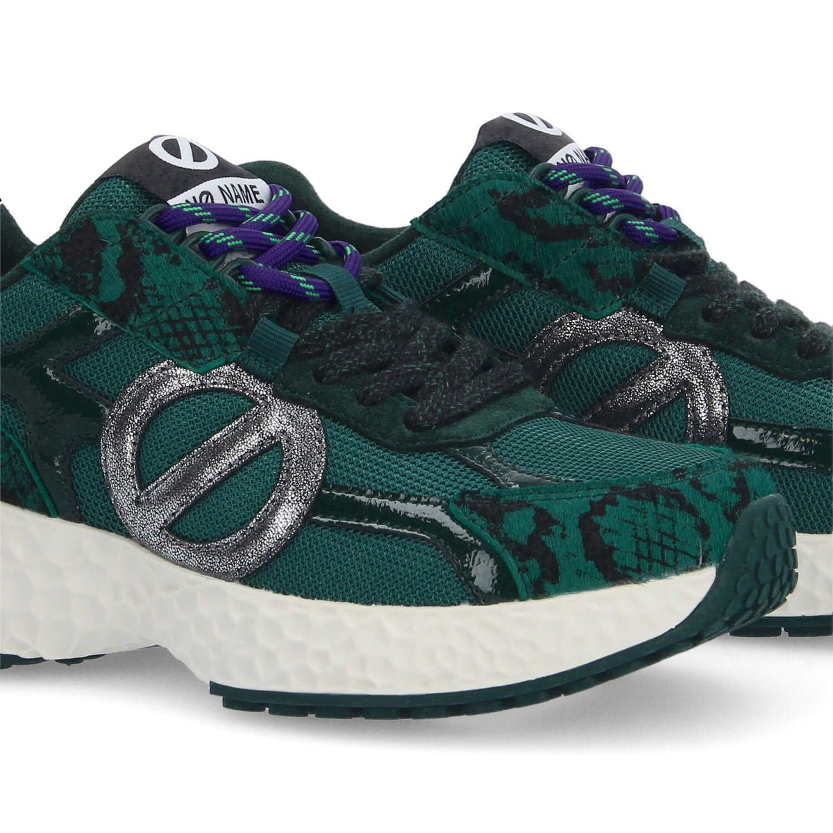 CARTER 2.0 RUNNER W SNAKE KISS ÉMERAUDE - Collier orné de Cristaux Swarovski® inclus vert, NO NAME