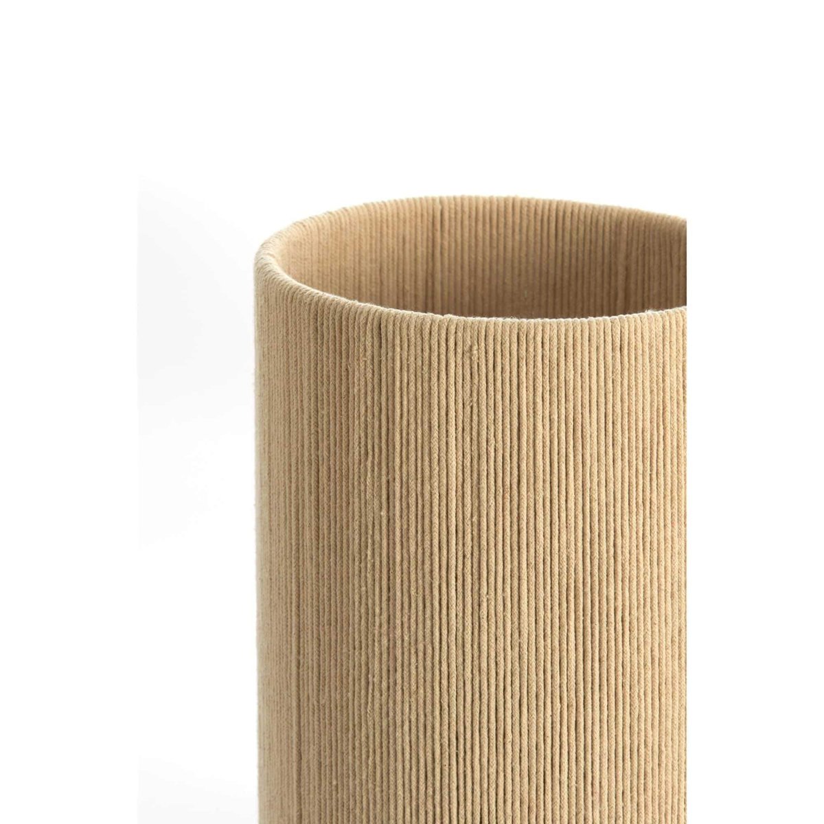 Abat-Jour Textile MEDAN crème, LIGHT & LIVING