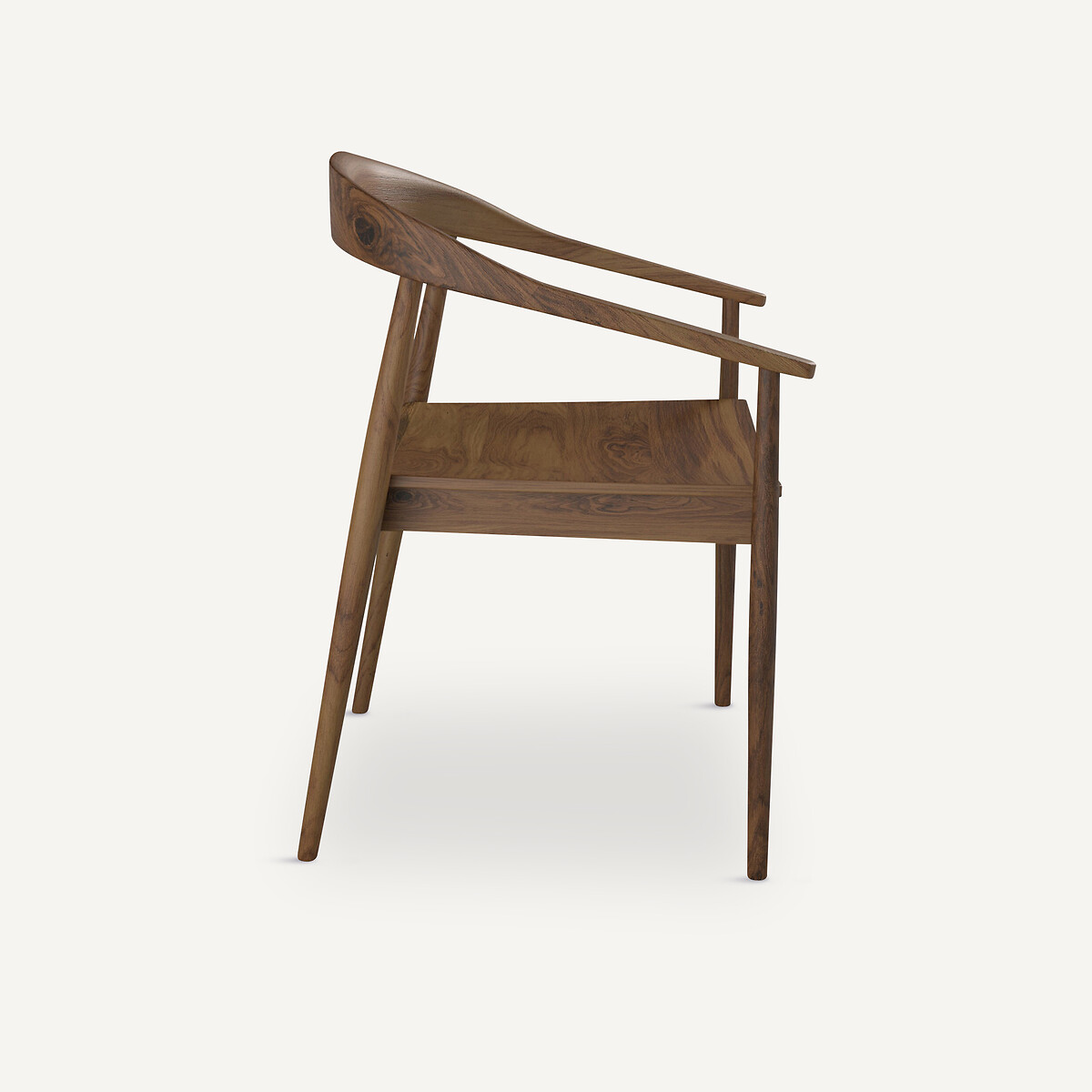 Fauteuil de table, Galb bois noyer, AM.PM