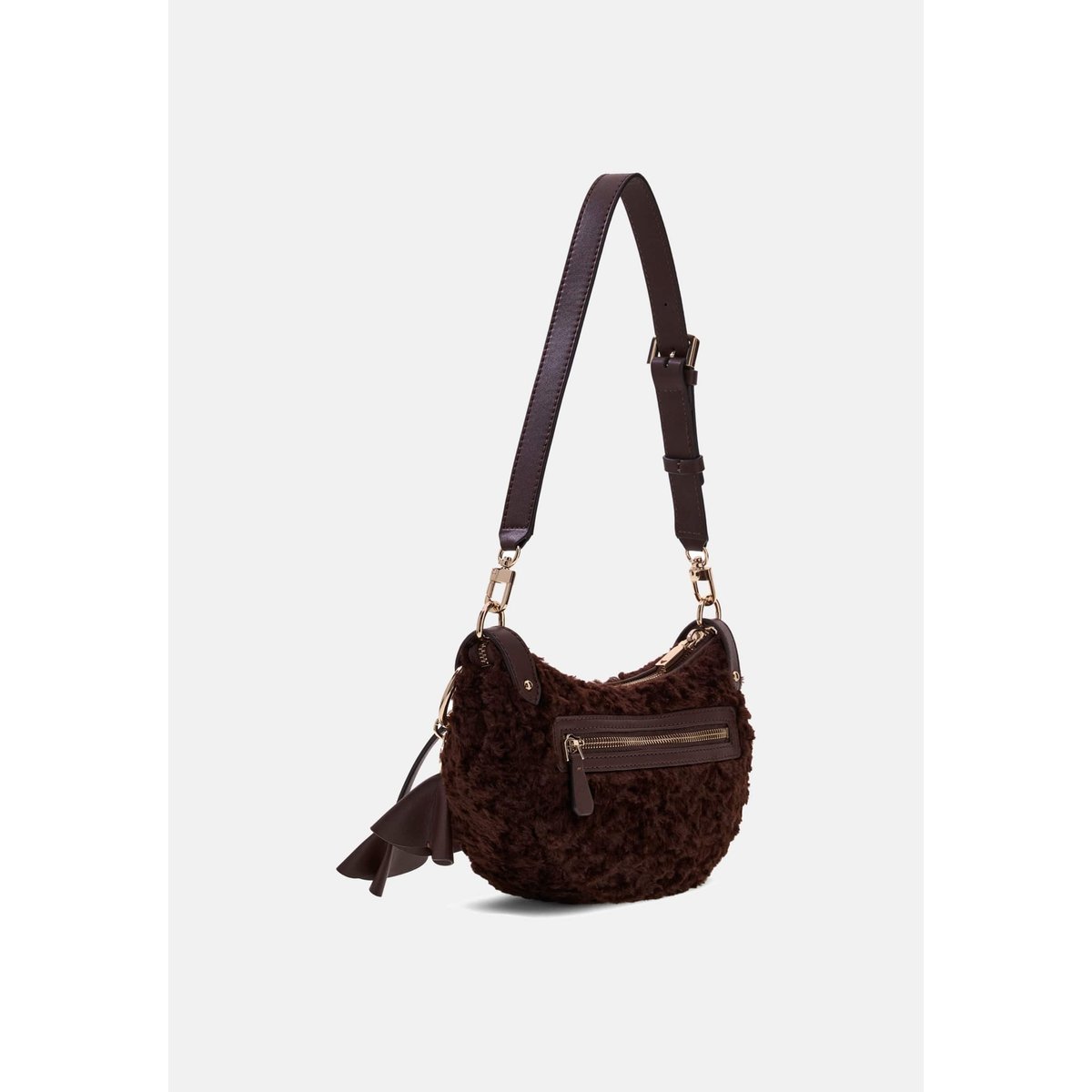 Sac À Épaule Katie marron, GUESS