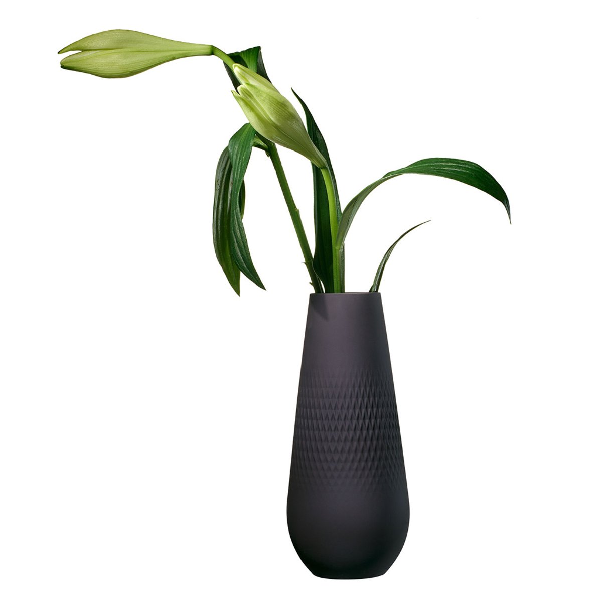 Vase Carré Haut MANUFACTURE noir, VILLEROY & BOCH