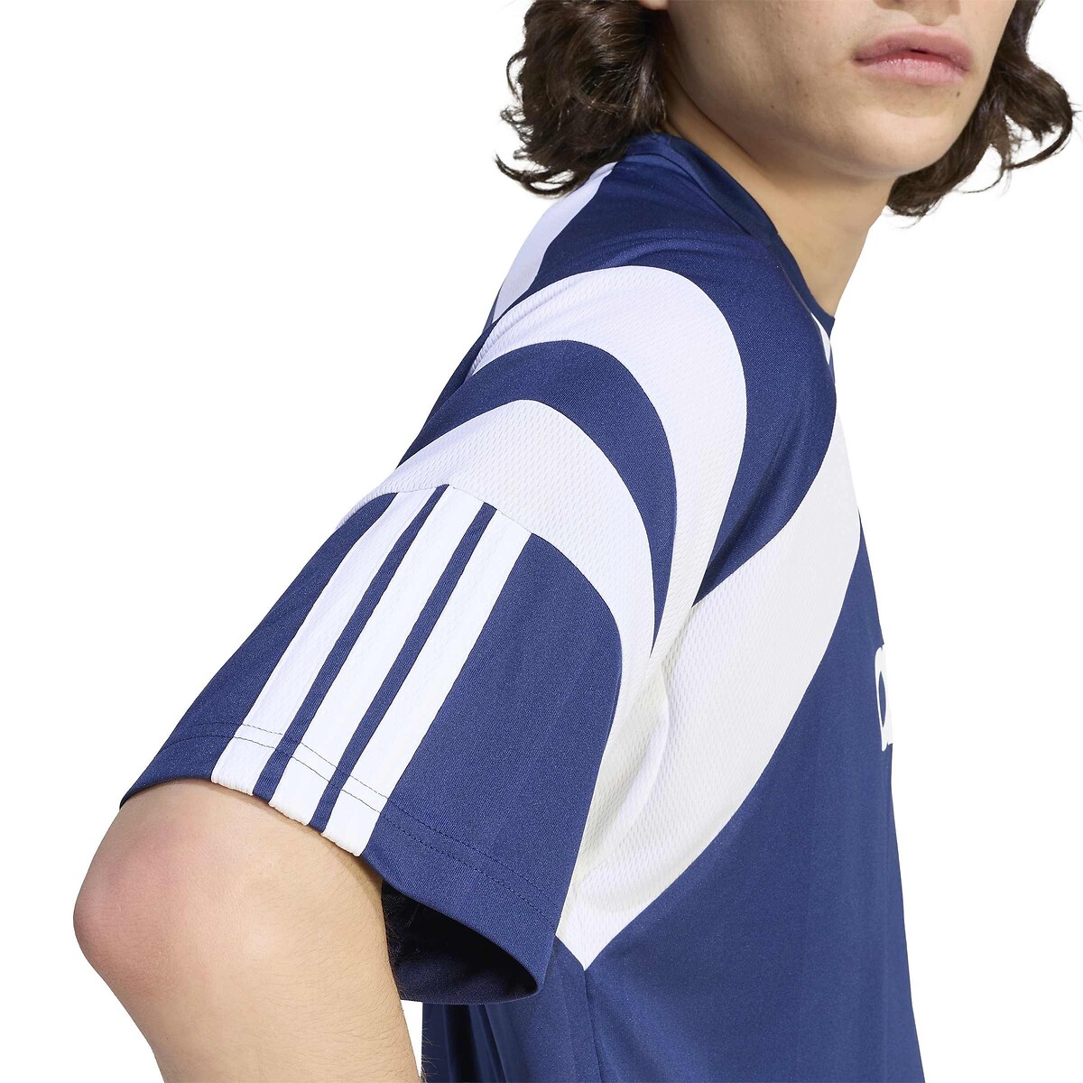 T-shirt de manga curta em jersey, HOUSE OF TIRO azul escuro, ADIDAS SPORTSWEAR