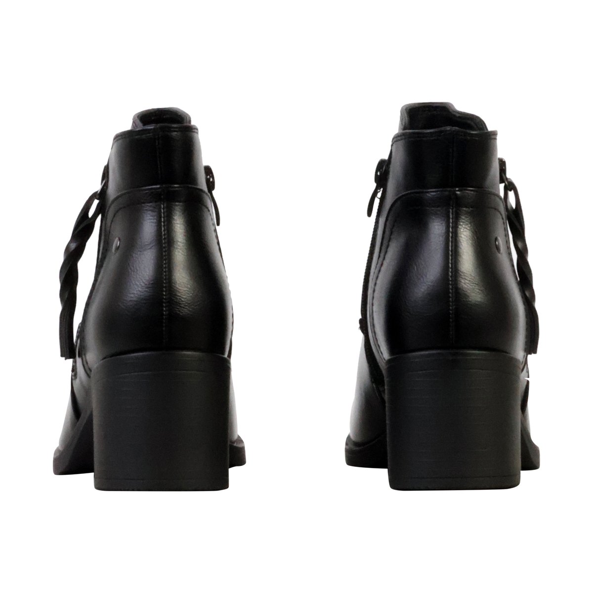 Bottines à Zip Super Mode noir, ENZA NUCCI