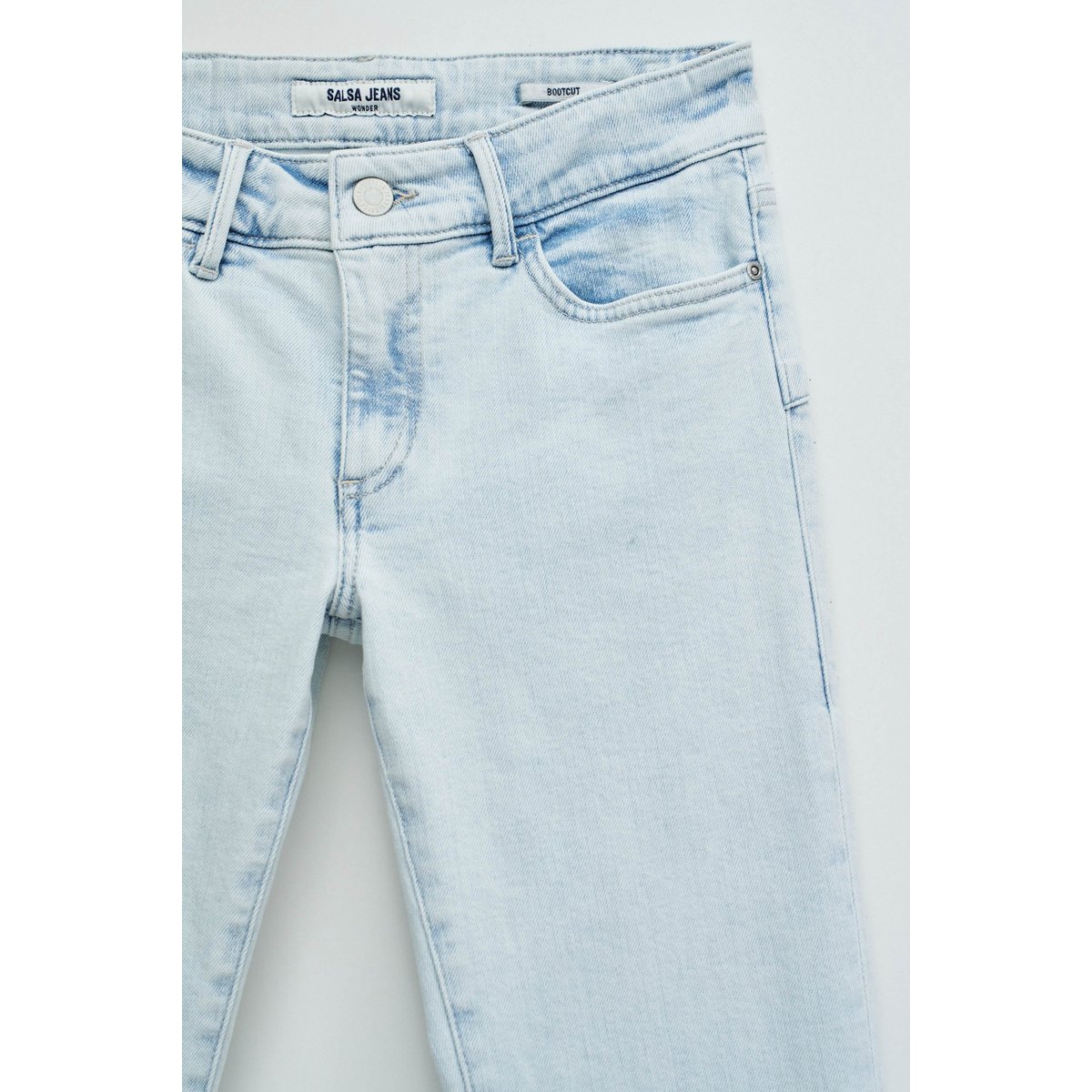 JEAN WONDER PUSH UP BOOTCUT bleu cobalt, SALSA JEANS
