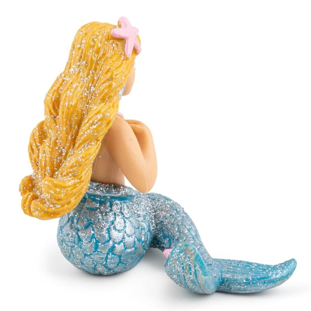 Figurine Sirène argentée bleu, PAPO